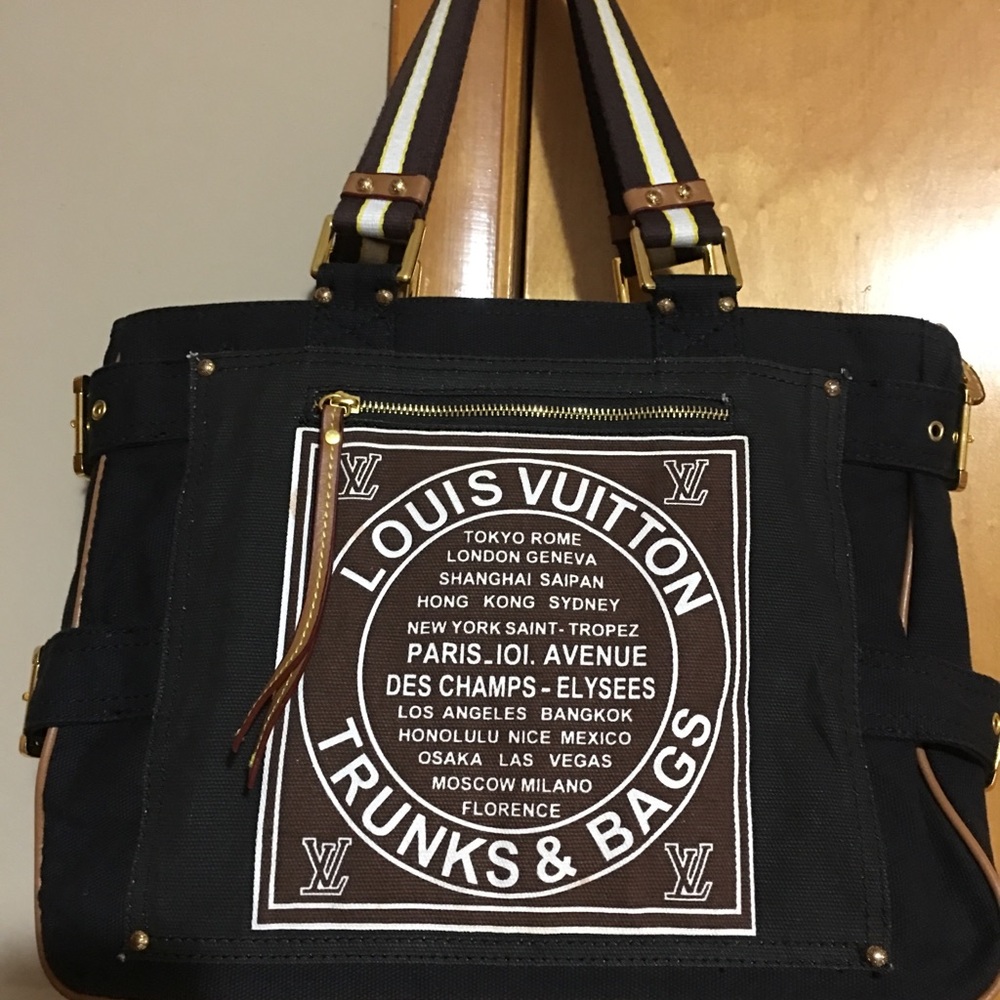 Louis Vuitton canvas bag
